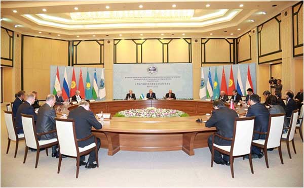 President of Uzbekistan receives heads of delegations of SCO member ...